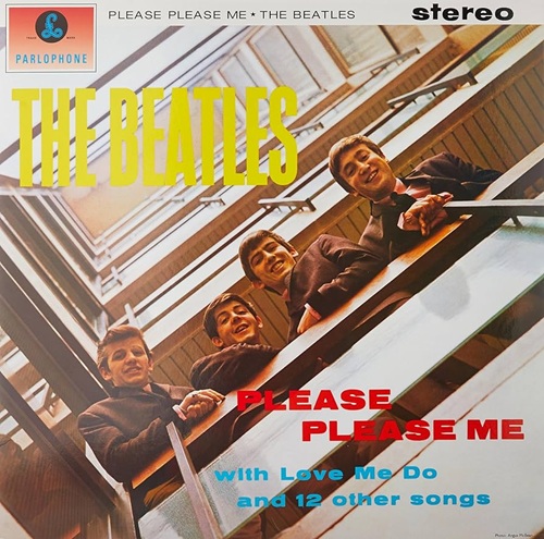The Beatles Please Please Me portada