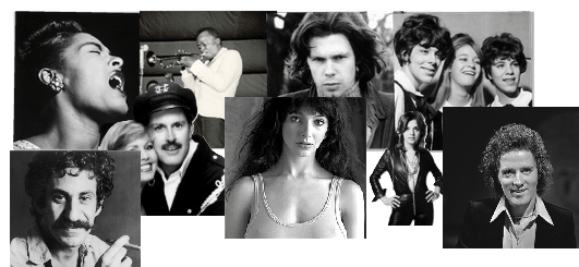 Collage artistas y grupos